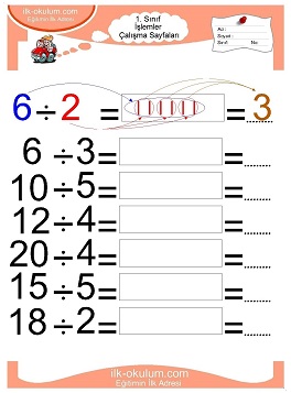 Çocuklar İçin toplam işlemi yaprak testleri 